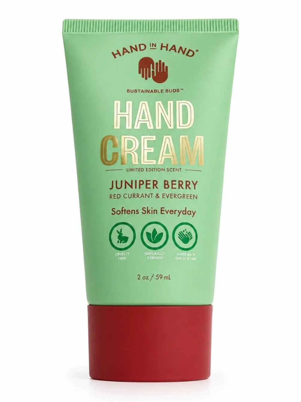 Hand in Hand Hand Cream – Limited Edition Juniper Berry Scent – 2 oz